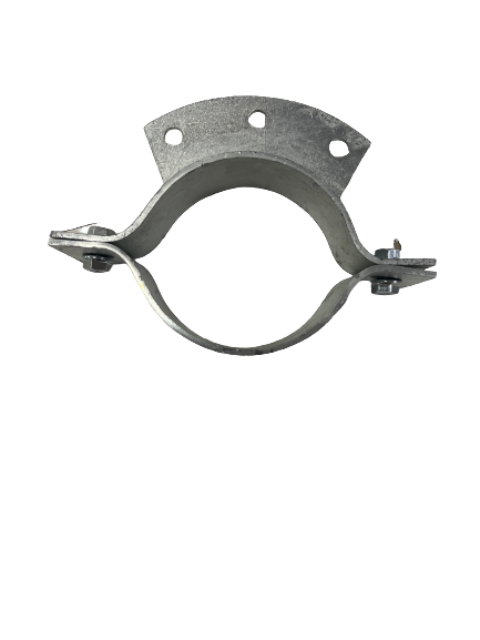 Rørholder med buet flange for 100mm rør - Øgendahl A/S
